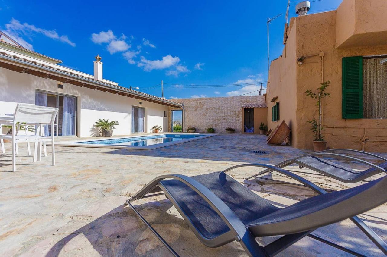 Ca Na Pessina,Con Piscina Privada Villa Sa Pobla Exterior foto