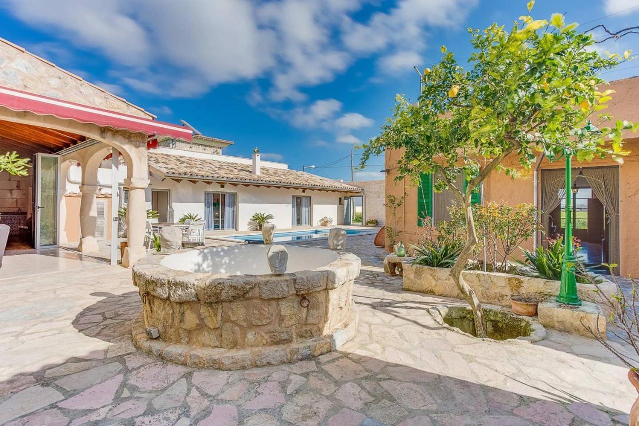 Ca Na Pessina,Con Piscina Privada Villa Sa Pobla Exterior foto