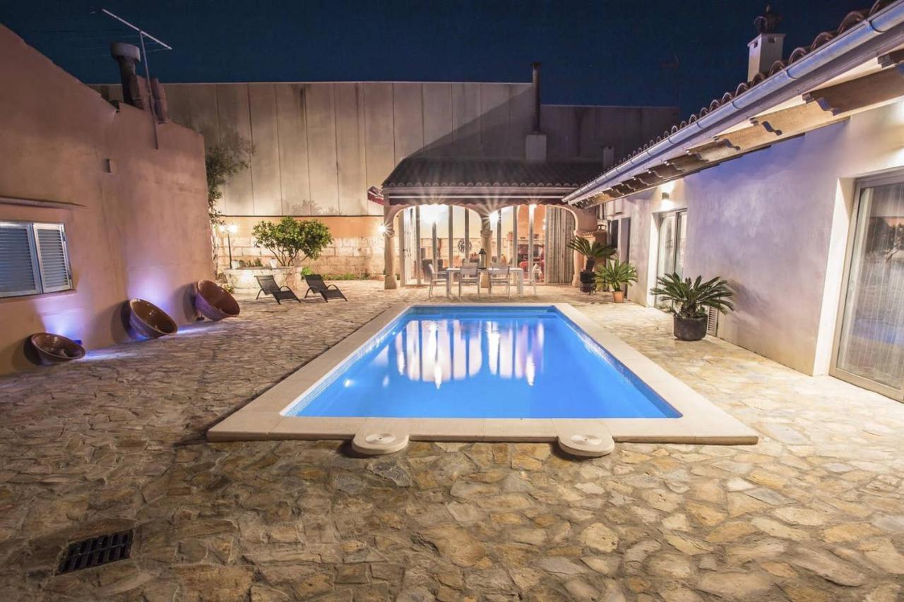 Ca Na Pessina,Con Piscina Privada Villa Sa Pobla Exterior foto
