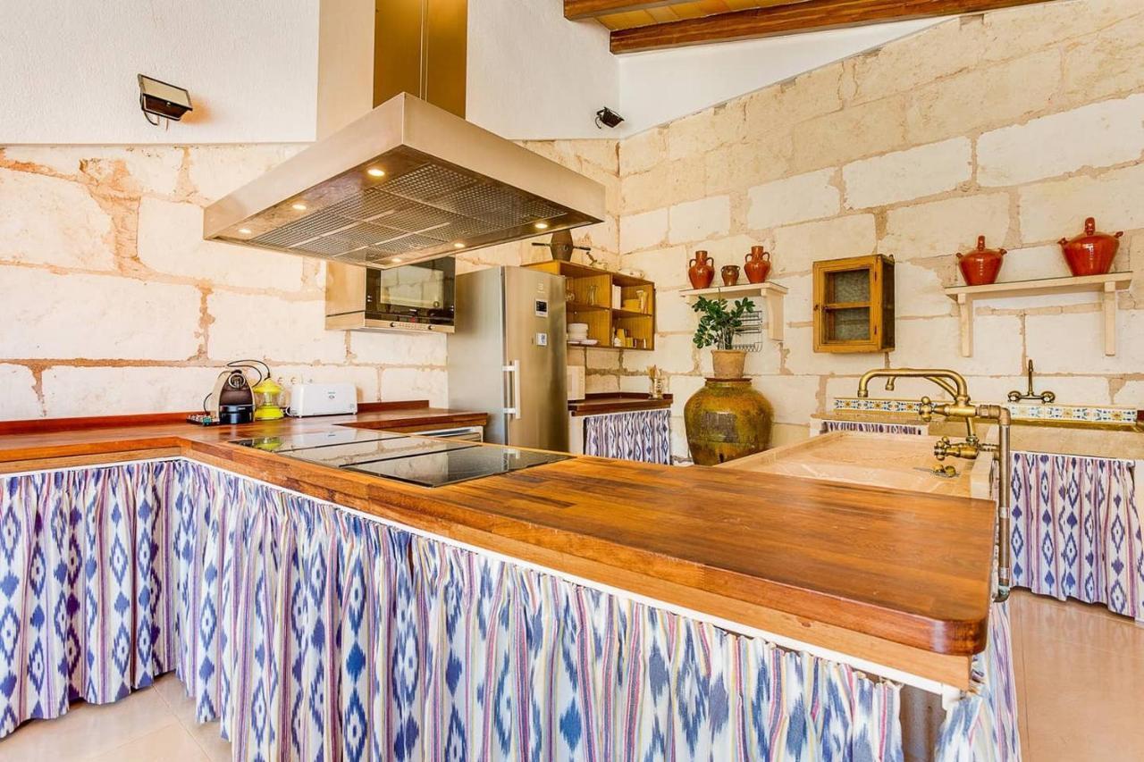 Ca Na Pessina,Con Piscina Privada Villa Sa Pobla Exterior foto