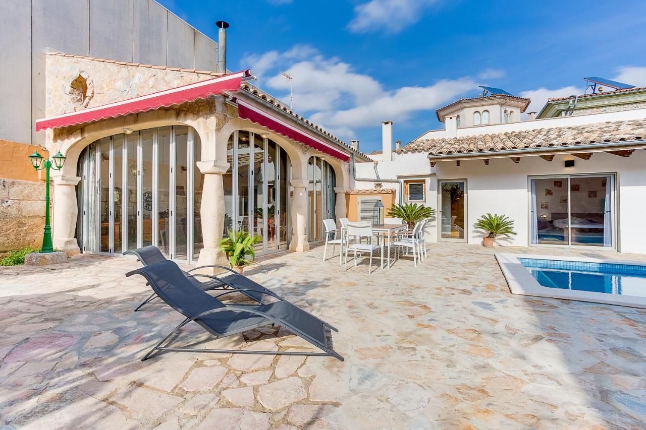 Ca Na Pessina,Con Piscina Privada Villa Sa Pobla Exterior foto